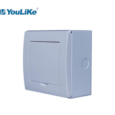 Unité en plastique du consommateur de manière de la boîte 4 de distribution électrique de la porte MCB d'ABS d'intérieur