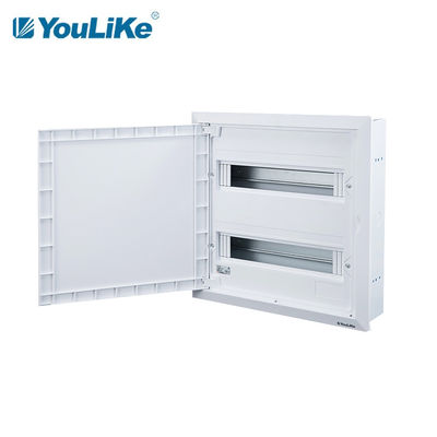 Boîte de distribution affleurante de bâti de porte blanche d'ABS 32Way pour MCB d'intérieur
