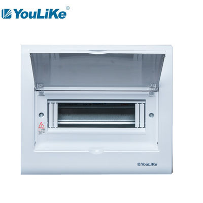 Boîte affleurante blanche de la manière MCB du bâti 10, déformation de boîte de distribution de PC anti