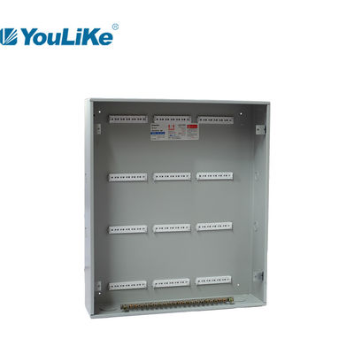 Boîte de distribution électrique de bâti du mur IP40, tôle d'acier de conseil de distribution de MCCB