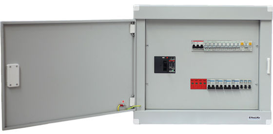 Boîte de distribution électrique de bâti du mur IP40, tôle d'acier de conseil de distribution de MCCB