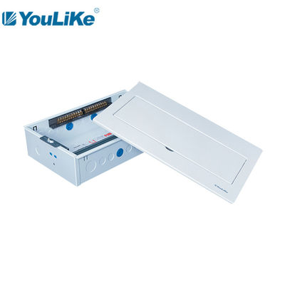 boîte de distribution en métal de 80A 400V, support affleurant domestique de conseil de distribution