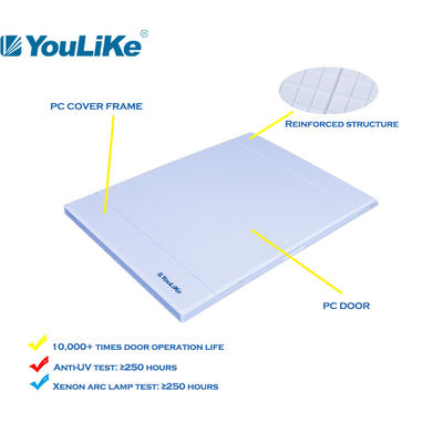 24 boîtes de clôture de PVC MCB de rangée de la manière 2, protection du panneau de distribution de Smart Home IP40