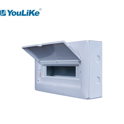 Panneaux de distribution électrique de porte d'ABS, plastique de boîte de DB de 14 manières antipoussière