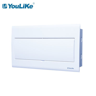 Boîte en plastique IP40 du niveau d'intérieur MCB, panneau électrique de basse tension antipoussière