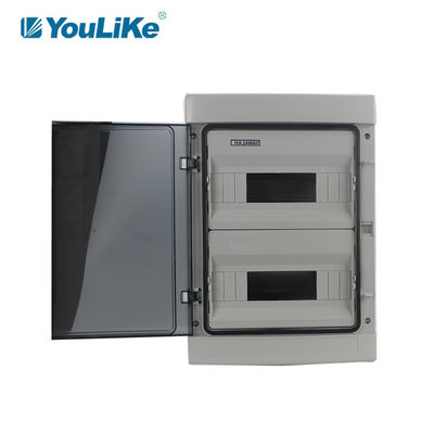 Boîte imperméable électrique MCB de distribution d'énergie de manières extérieures du disjoncteur 24
