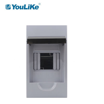 Utilisation d'intérieur et extérieure IP40 monophasé d'ABS MCB de manière matérielle de la boîte 4