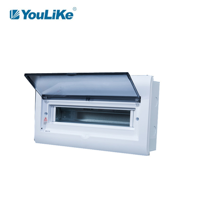 Boîte de distribution électrique monophasé MCB 16ways pour allumer le contrôle