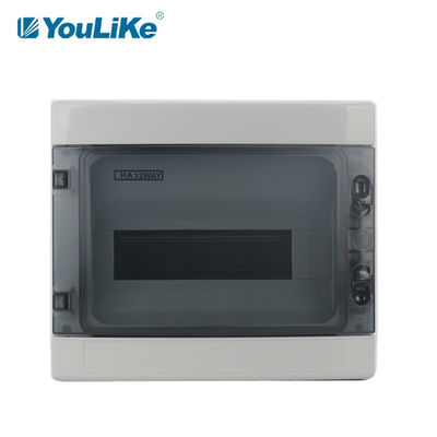 12 voies IP65 Boîte de distribution étanche et antipoussière MCB BOX ABS PC Material