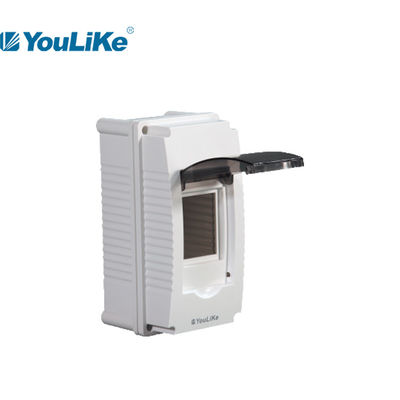 boîte d'intérieur de clôture de PVC MCB MCB de manière en plastique de la boîte 2 de 80*160*45mm